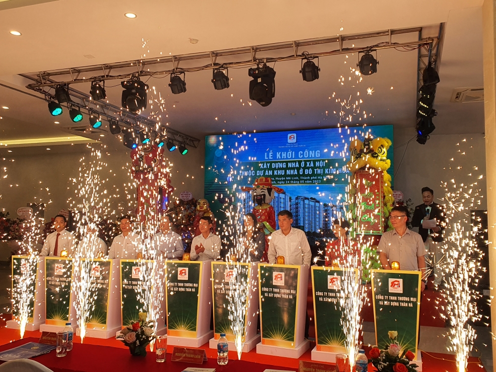 lễ khởi công nhà ở xã hội kim hoa mê linh