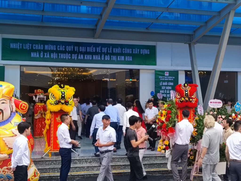 Lễ khởi công nhà ở xã hội kim hoa mê linh